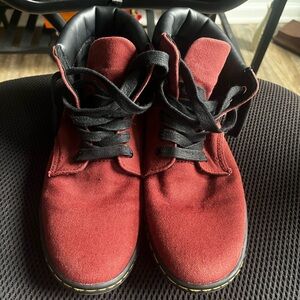 Cherry Red Doc Marten Boots